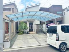カーポート YKKアリュース横2台
