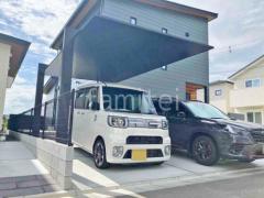 新築シンプル オープン外構