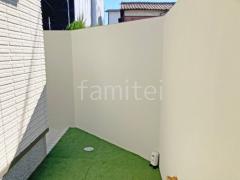 境界塀 F&F スマートFウォール 片面塗装仕上げ
