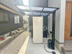 サイクルポート 自転車バイク屋根 LIXIL ネスカF ミニ フラット屋根