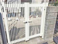 両開き 門扉 YKKAP シンプレオTB4型 たて格子
