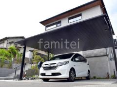 新築シンプル オープン外構