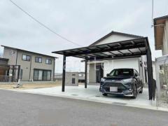 新築シンプル オープン外構