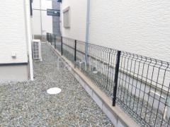 ブロック塀 (化粧ブロック) 太陽エコブロックス 普通CB スチールメッシュ フェンス YKKAP イーネット3F型 スチール柱 境界・メッシュ