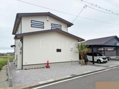 防犯砂利敷き バラス砕石 防草シート加工
