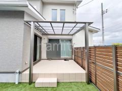 タイルデッキ 壁2面 LIXIL グレイスランド ベーシック