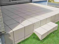 タイルデッキ 壁2面 LIXIL グレイスランド ベーシック