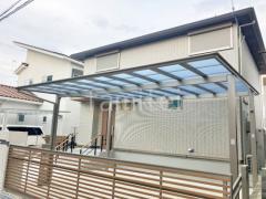 新築シンプル クローズ外構