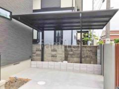 新築シンプル オープン外構