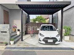 新築シンプル オープン外構