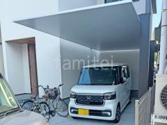 新築シンプル オープン外構