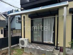 1階テラス屋根 YKKAP ソラリアR