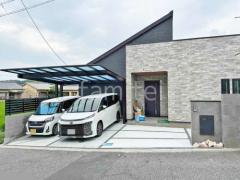新築シンプル オープン外構