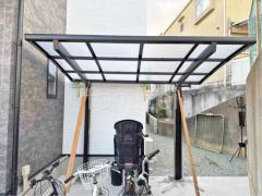 サイクルポート ベランダ屋根