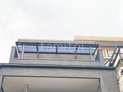 3階ベランダ屋根 LIXIL スピーネF フラット屋根 スタンダード 壁付
