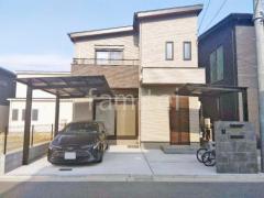 新築シンプル オープン外構