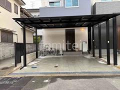 カーポート LIXILネスカF1台用 表札取付