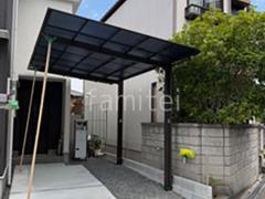 2階ベランダ屋根 YKKAP ソラリアF カーポート1台 LIXIL ネスカF